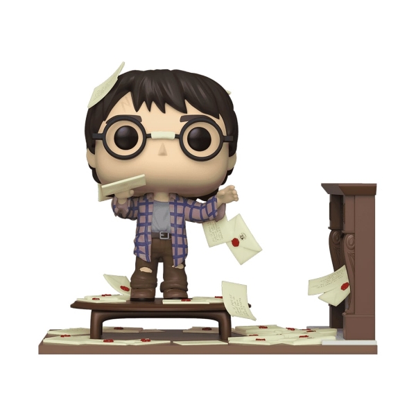 Figura Harry Potter – POP! Deluxe Wizarding World 136 – Harry Potter with Hogwarts Letters EXCLUSIVE