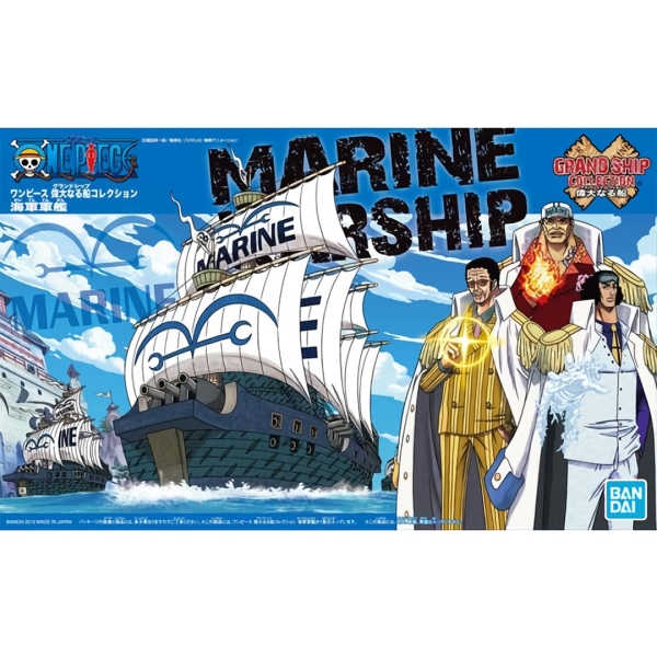 One Piece – Grand Ship Collection Vol.07 – Marine Warship Model Kit