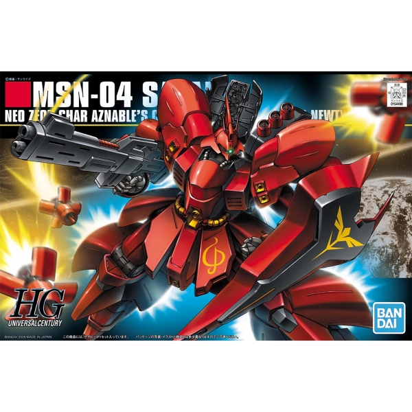 Mobile Suit Gundam: Char's Counterattack – HGUC 1/144 – MSN-04 Sazabi Model Kit