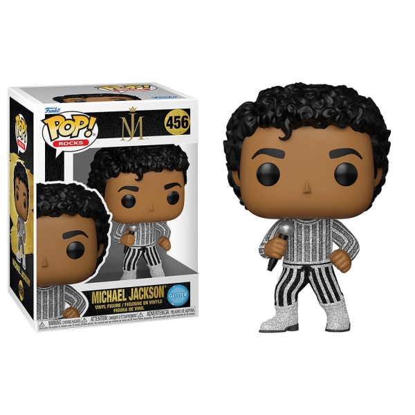 Figura Michael Jackson – POP! Rocks 456 – Michael Jackson (Rock With You) GLITTER
