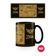 The Legend of Zelda - Map Silhouette Heat Changing Mug