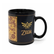 The Legend of Zelda - Map Silhouette Heat Changing Mug