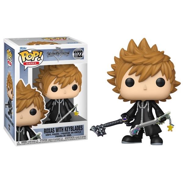 Figura Kingdom Hearts – POP! Games 1122 – Roxas with Keyblades