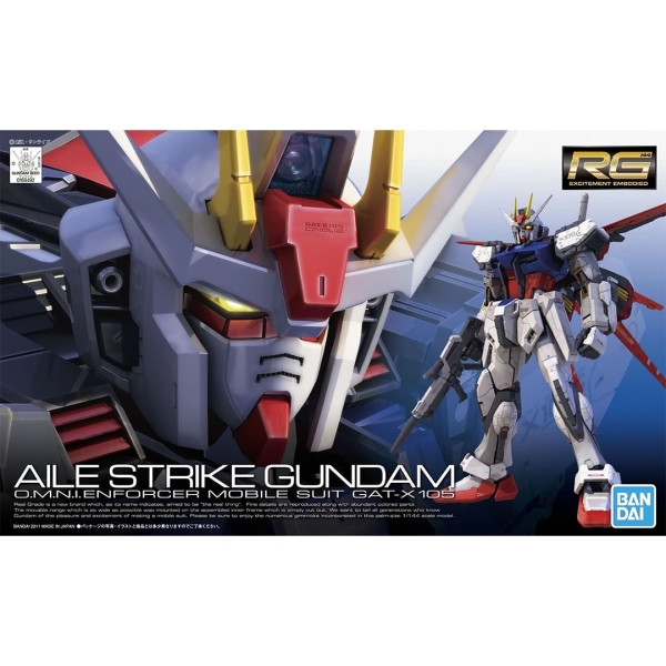 Mobile Suit Gundam SEED – RG 1/144 – Aile Strike Gundam Model Kit